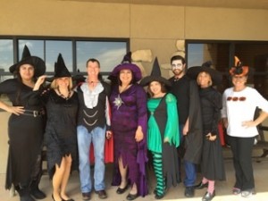 Office halloween party at Duncan Dental Studio