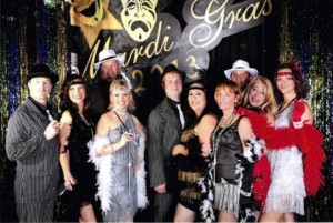 Mardi gras party at Duncan Dental Studio